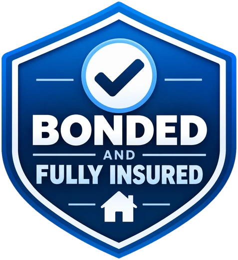 Bonded and fully insured